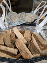 Load image into Gallery viewer, Barrow Bag of Pure Ash Wood Fired Oven Logs